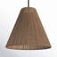 Luminaire suspendu tissé 1 lumière Pippa