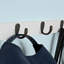 5 - Hook Wall Mounted Coat Rack