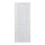 Porte de grange coulissante en bois aggloméré blanc 3/4 po 23 po x 84 po Crafted Modern-130899044