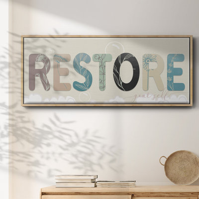 Restore Your Self - Toile encadrée