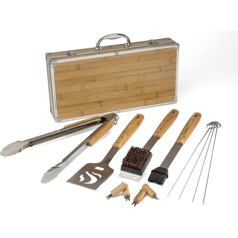 Stainless Steel Dishwasher Safe Grilling Tool Set