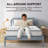 Home 8" Medium Innerspring Mattress-59775068