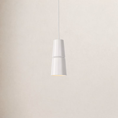 Logan Dimmable Cone Single Light Pendant