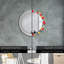 Huldar Glass Flat Wall Mirror