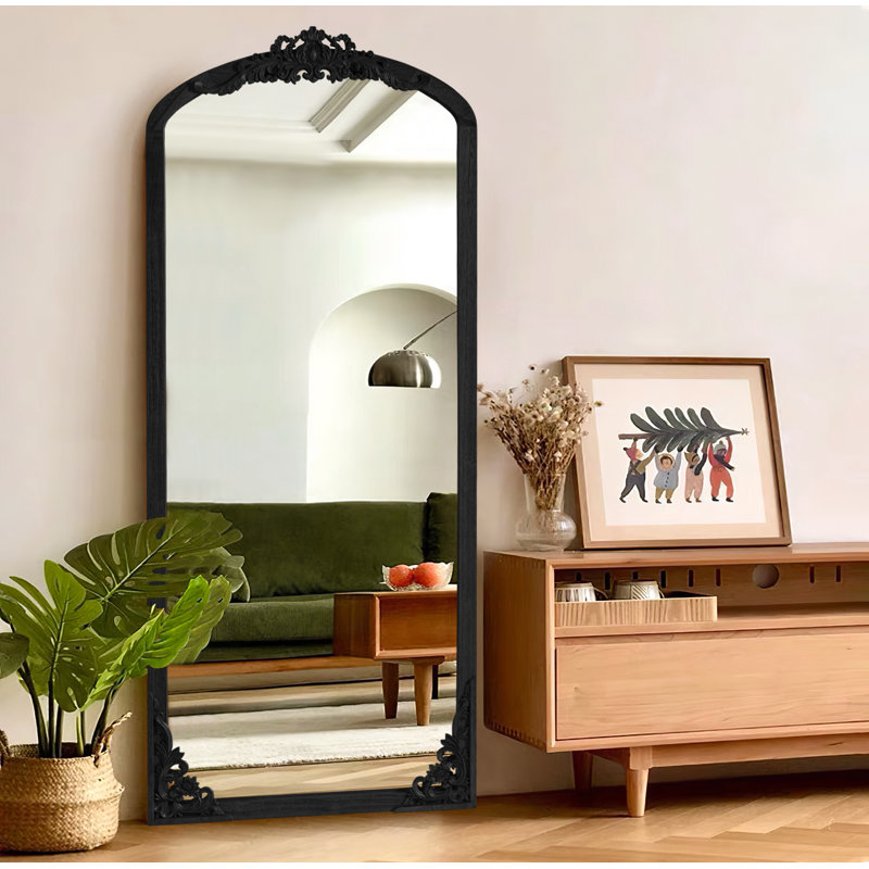 Miroir de plancher en bois massif Annee