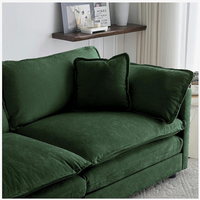 Fauteuil de lecture rembourré Comfy, Green