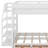 Full Size Convertible Bunk Bed With Drawers-165814353