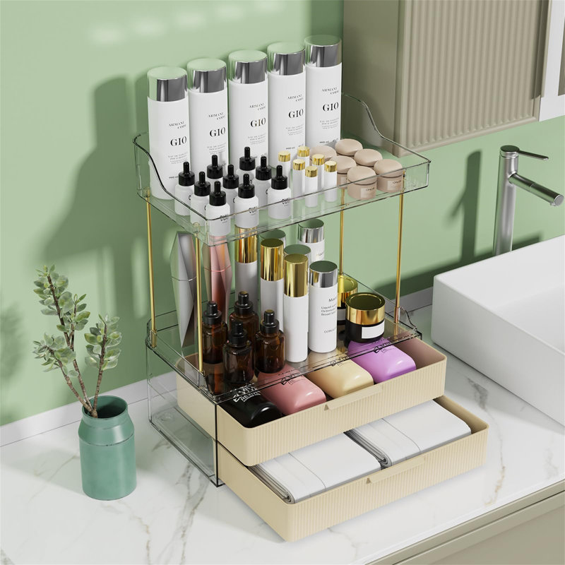 Bakarne Plastic Makeup Organiser