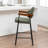 Devane Upholstered Counter Stool With Armrest-123161715