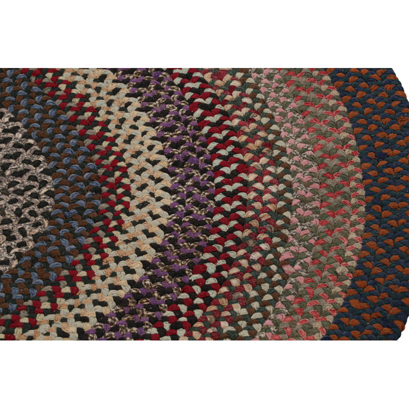 One-of-a-Kind Oval 4’3” X 4’8” Area Rug