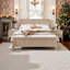 Full\Queen\King Size Solid Pine Platform Bed With Headboard Wood Slat Support-285211644-285211633