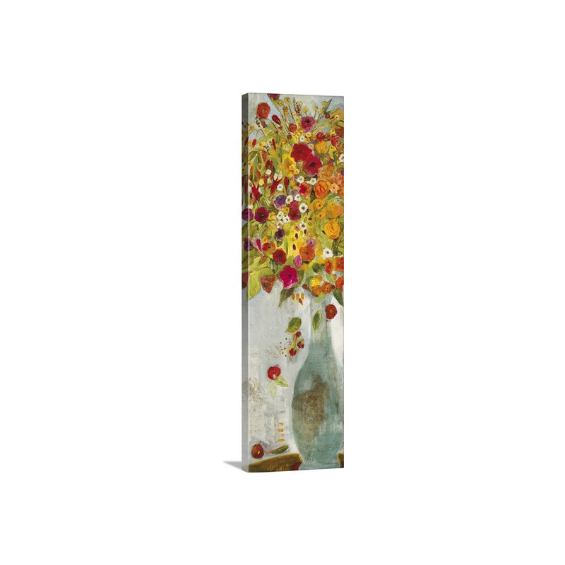 Exubérance I - impression, H 48 po x l 16 po x P 1,25 po, Toile