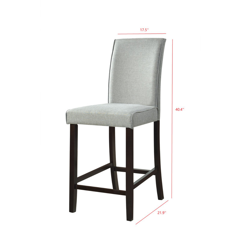 Alauni 23.5'' H Upholstered Parsons Chair, Cappuccino