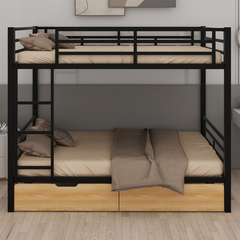 Kalene Kids Full Bunk Bed with Drawers