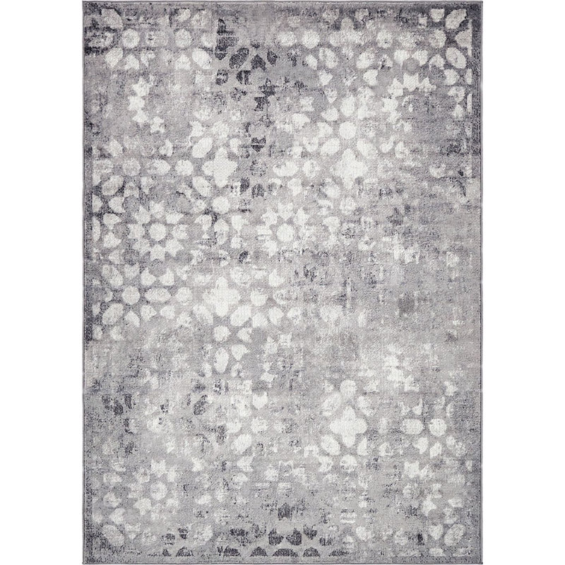 Ahron Ikat Indoor Rug, Rectangle 2'2" x 3'