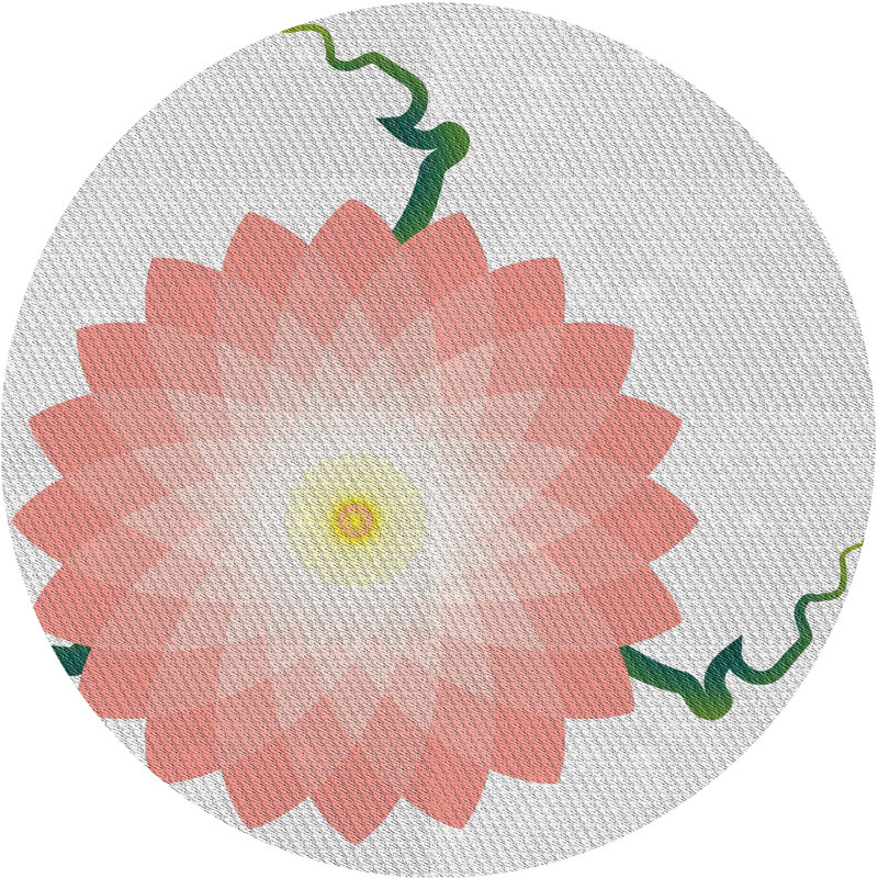 Indoor Rug, Round 7'
