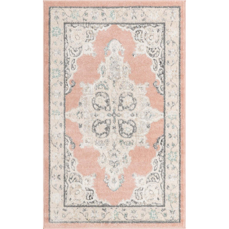 Saira Oriental Indoor Rug, Rectangle 3'3" x 5'3"