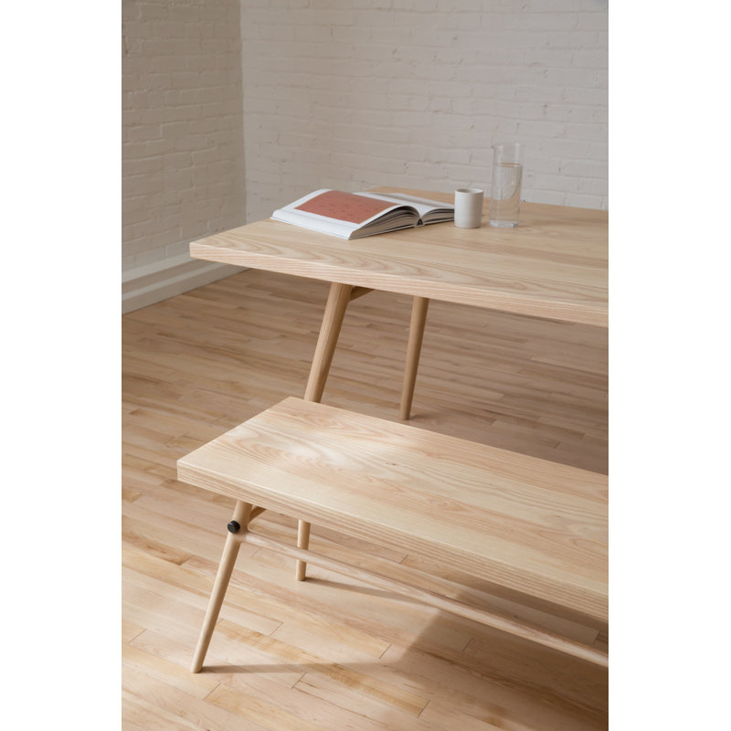 Bough Solid Wood Dining Bench, 18" H x 60" W x 15" D