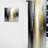 Abstract Geometric Black And Yellow II - Abstract Curtain - Velvet Room Darkening - 1 panel-107593029