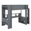 Lit mezzanine avec bureau Gaming-1257299185