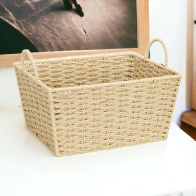 Panier de rangement rectangulaire Laelia