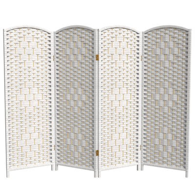 Paravent Short Diamond Weave