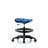 Adjustable Height Ergonomic Lab Stool with Footring Pedestal Base-626644318-626644306