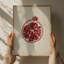 Juicy Red Pomegranate by Josie George — Still Life Wall Art-845290448-845290458-845290459