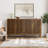 63 inch Sideboard Buffet Cabinet With Storage ,Grille-Striped 4 Doors Sideboard,Multifunctional Accent Cabinet for Dining Room,Living Room,Entryway,Kitchen
