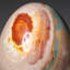 Polished Polychrome Egg From Madagascar (0.6 Lbs)-103622241-103622242