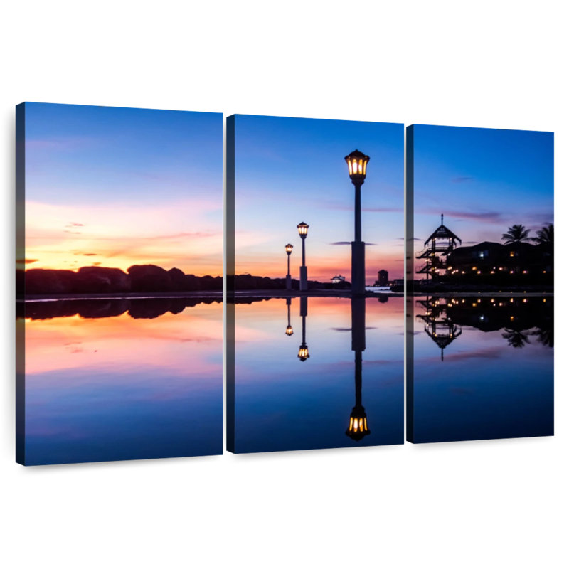 Gillard Curacao Urban Seascape, H 28 po x l 45 po