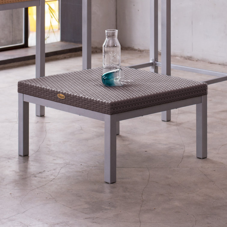Table basse d'extérieur en résine Raia