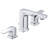 Tribune Two Handle Widespread Bathroom Faucet-86879527
