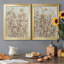 «Garden Edge I», ensemble de 2 peintures sur toile encadrées-4181681-4181837