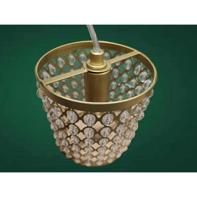 Selene 3 - Light Chrome/Gold Kitchen Island Pendant