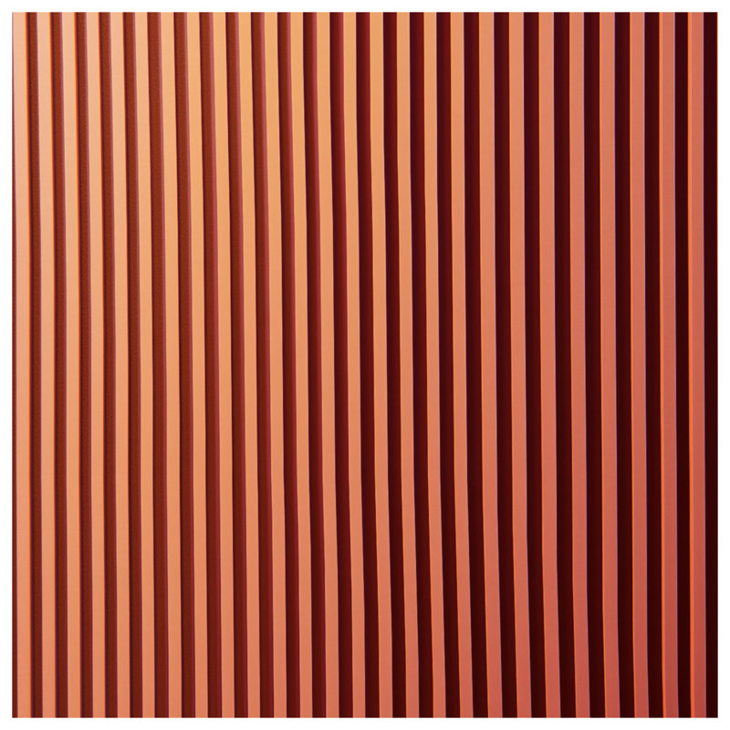 Vertical Orange Stripes Comforter, Twin Extra Long