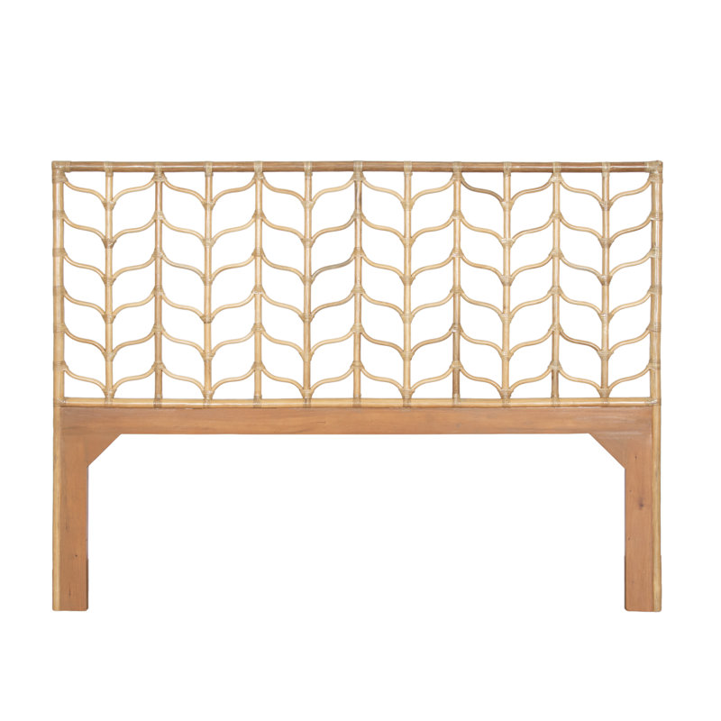 Ivy Open-Frame Headboard, King, Tan