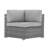 Alishea 4-Piece Rattan Outdoor Sofa with Cushions-1471280256