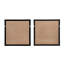 Décoration murale 23,5 x 23,6 po S / 2 Lillian