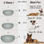 Bol d'eau pour chien en caoutchouc gris