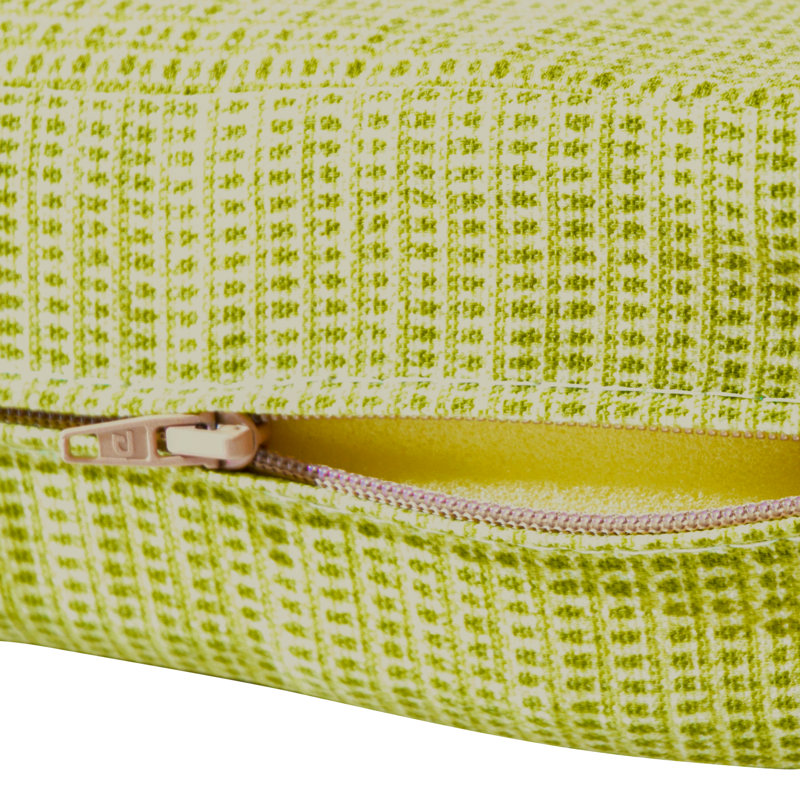 Outdoor 3'' Bench Seat Cushion, Cossette Green Tea