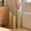Vases et pots de 29,5 pouces de hauteur, 25,2 pouces de hauteur, structure en métal de 25,2 pouces et salon de 25,2 pouces de hauteur