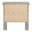 Élégante table de chevet champagne-753770297
