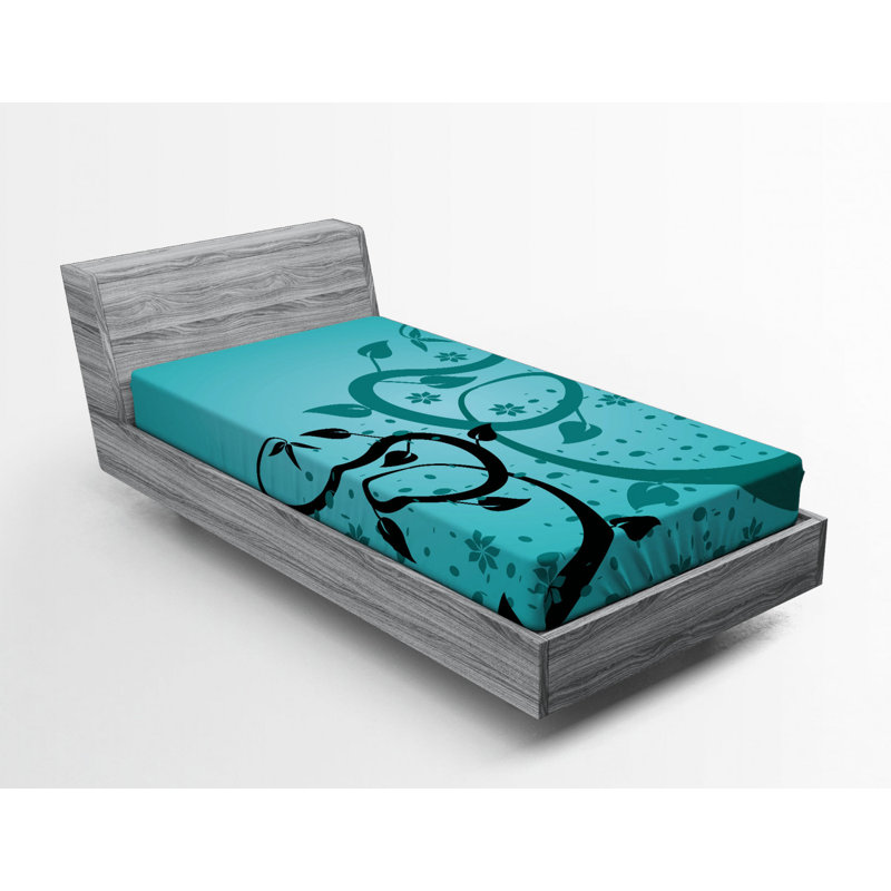 Microfiber Fitted Sheet, Twin Fitted Sheet