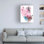 Orren Ellis Melissa Wang Shimmer Blush II, art mural sur toile