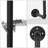 Adein 80.4'' Metal Wall Mounted Clothes Rack