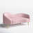 Ritz 67" Velvet Curved Loveseat-630631664
