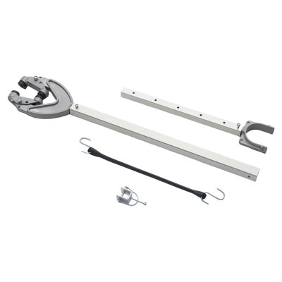 Transom Saver, 32-44 po, réglable pour bateau avec tête robuste, résistant à la corrosion et facile à installer pour un moteur hors-bord de moins de 100 HP, convient aux rouleaux et aux remorques