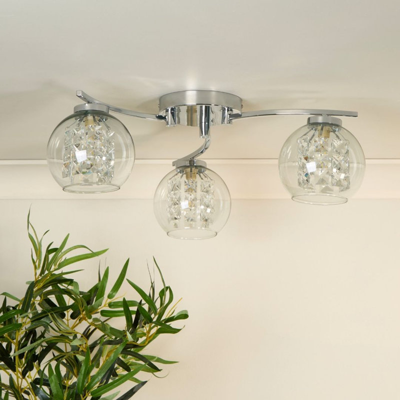 Glass Flush Mount