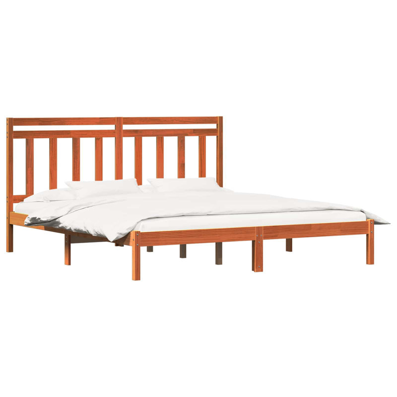 Solid Wood Bed Frame, Super King (6')